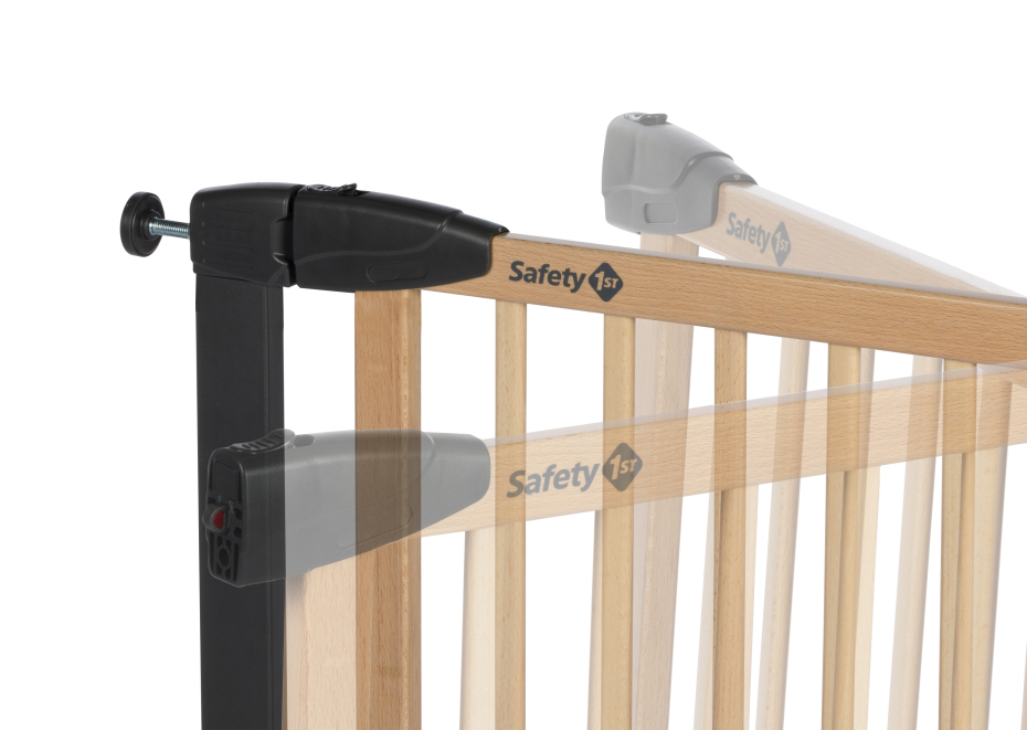 Barrière de sécurité Simply Close bois et métal