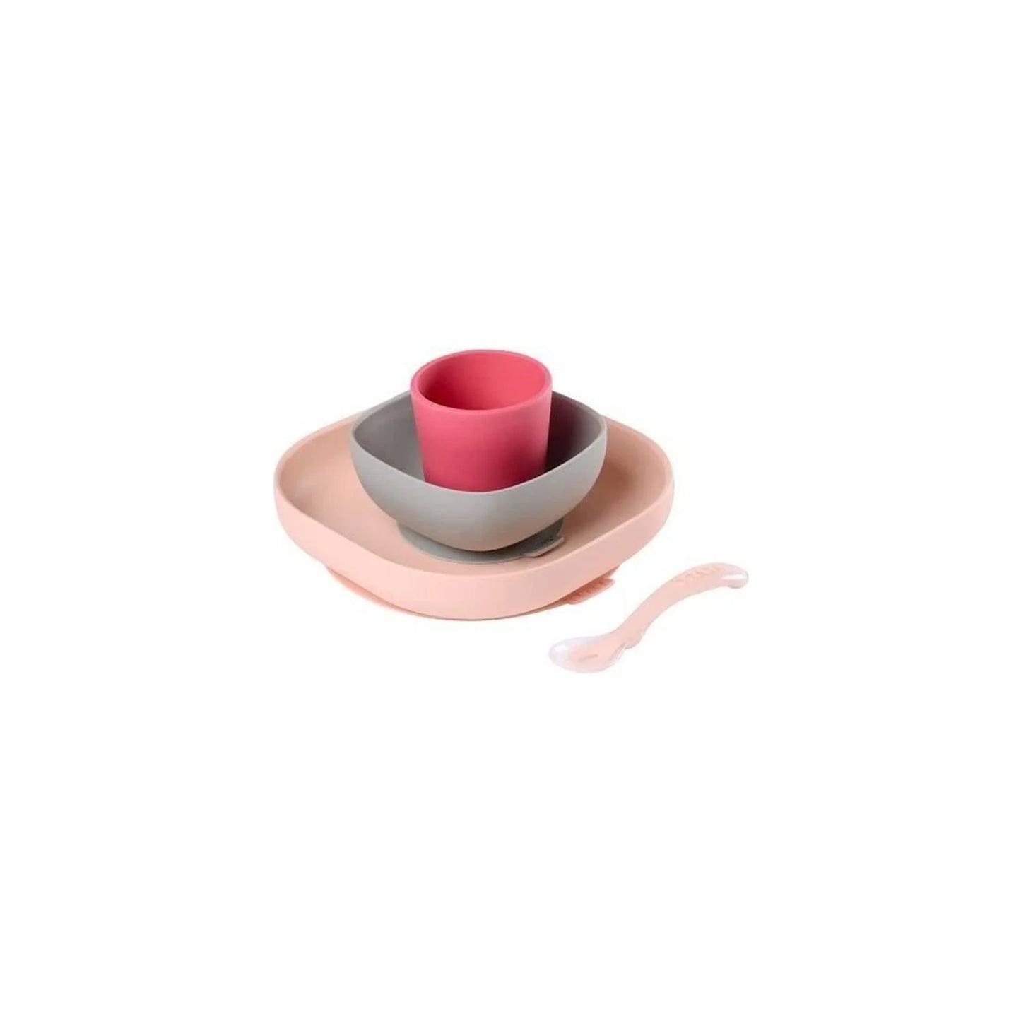 Set vaisselle silicone 4 pièces