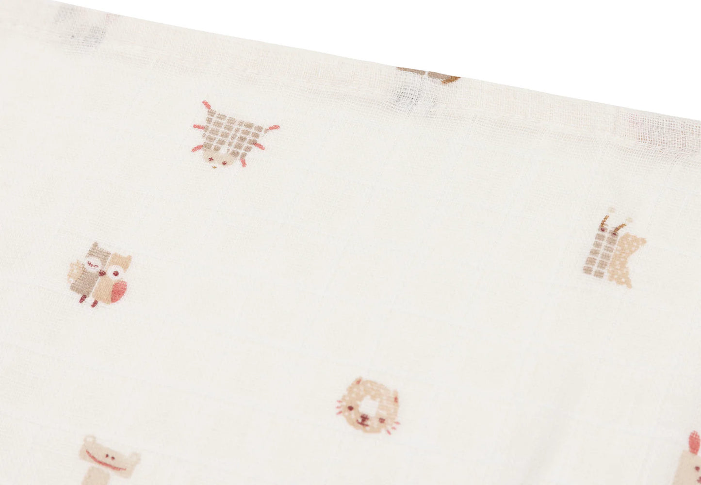 Lot de 3 langes en Gaze de coton