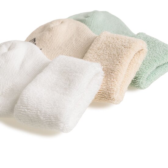 Lot de 3 paires de chaussettes bébé en bouclette