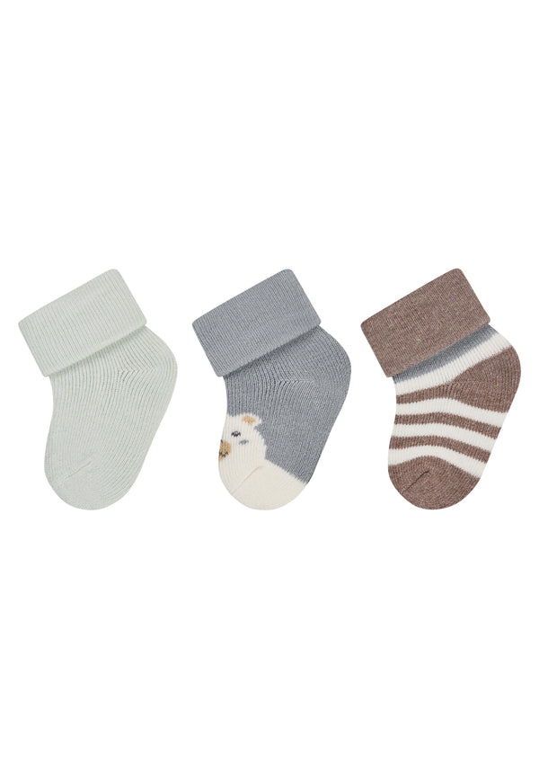 Lot de 3 paires de chaussettes nouveau-nés