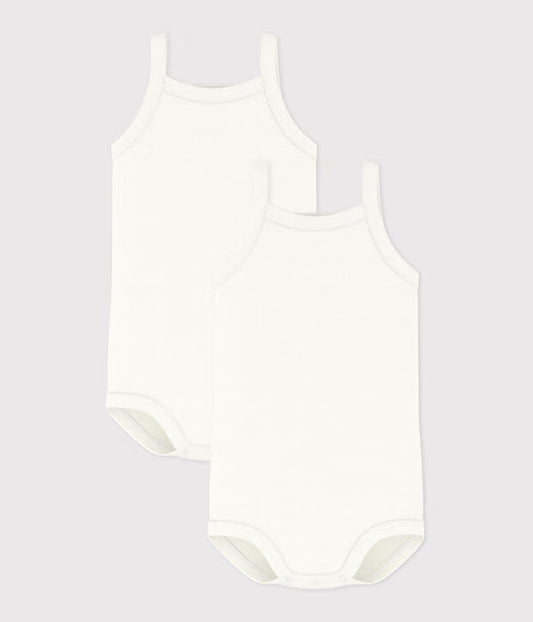 Lot de 2 bodies sans manches