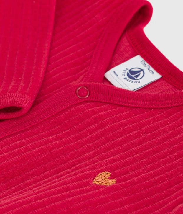 Pyjama velours uni