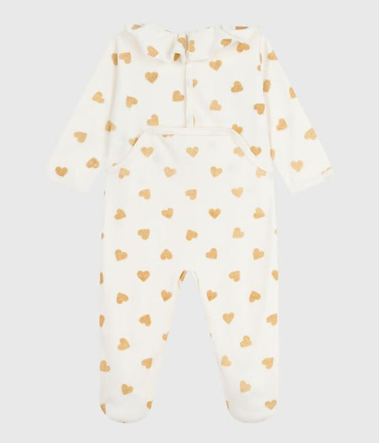 Pyjama velours avec motif