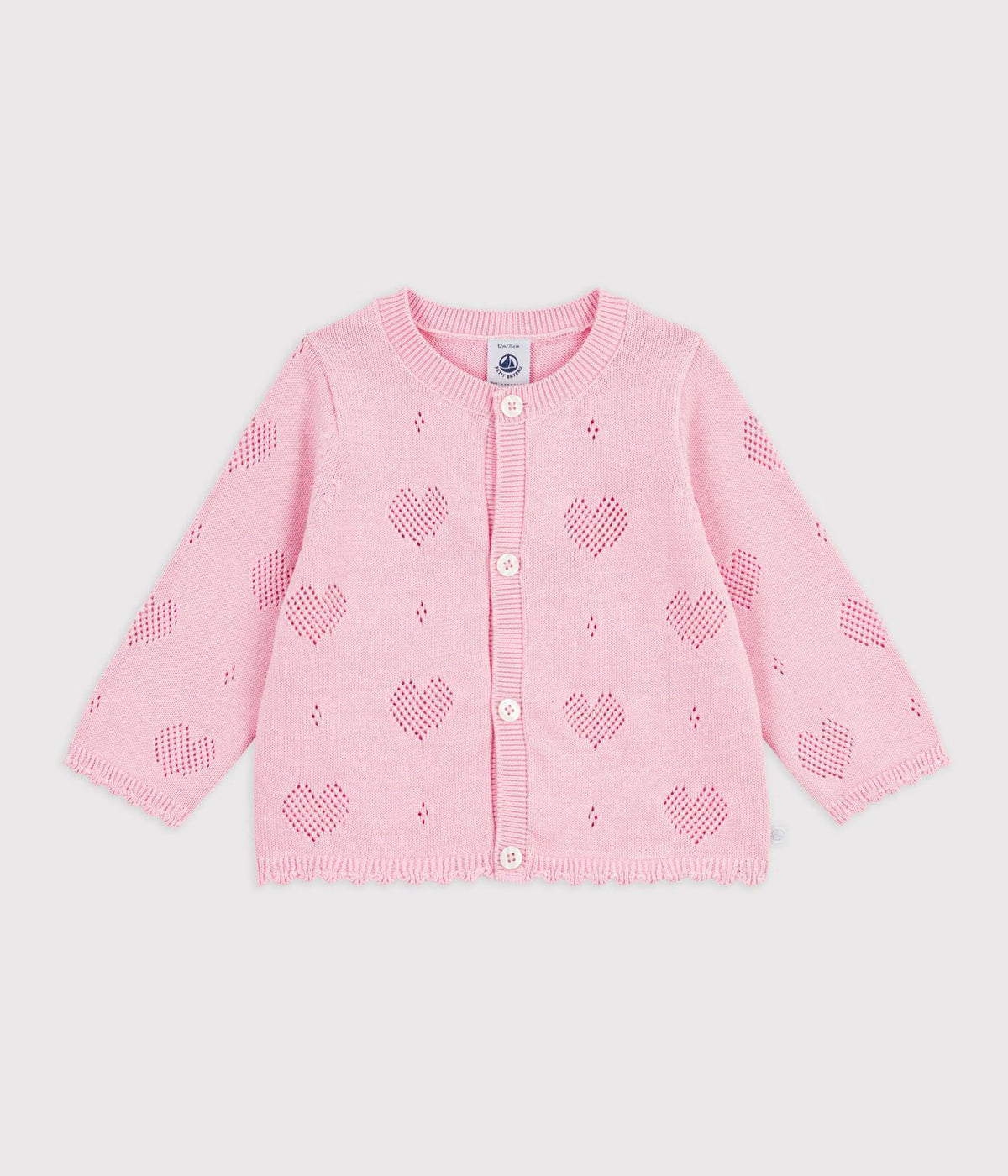 Cardigan coeurs