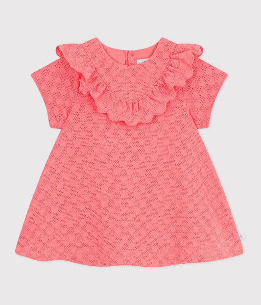 Robe en broderie anglaise
