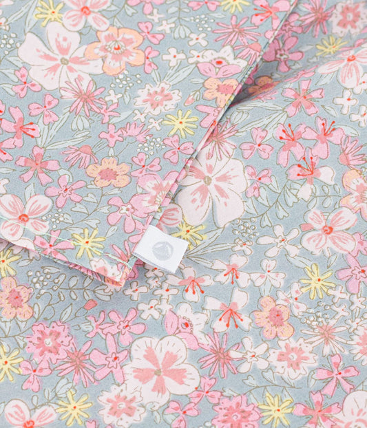 Blouse bébé en coton manches courtes