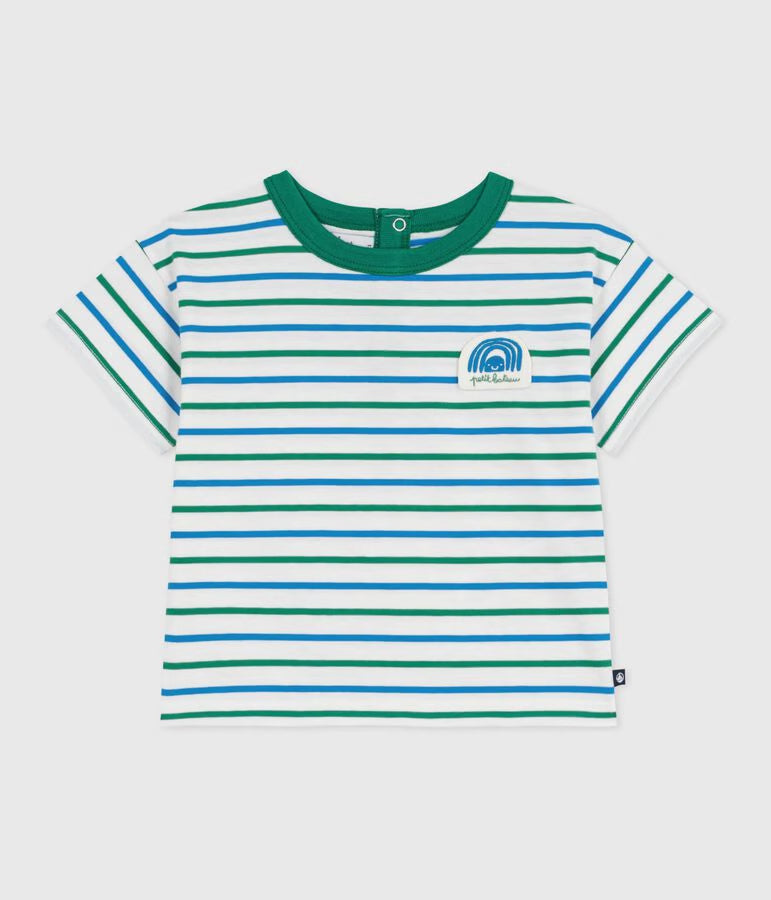 Tee-shirt bébé en coton manches courtes