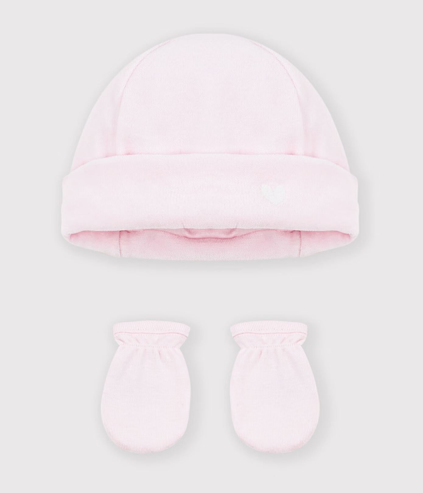Lot de bonnet et moufles bébé