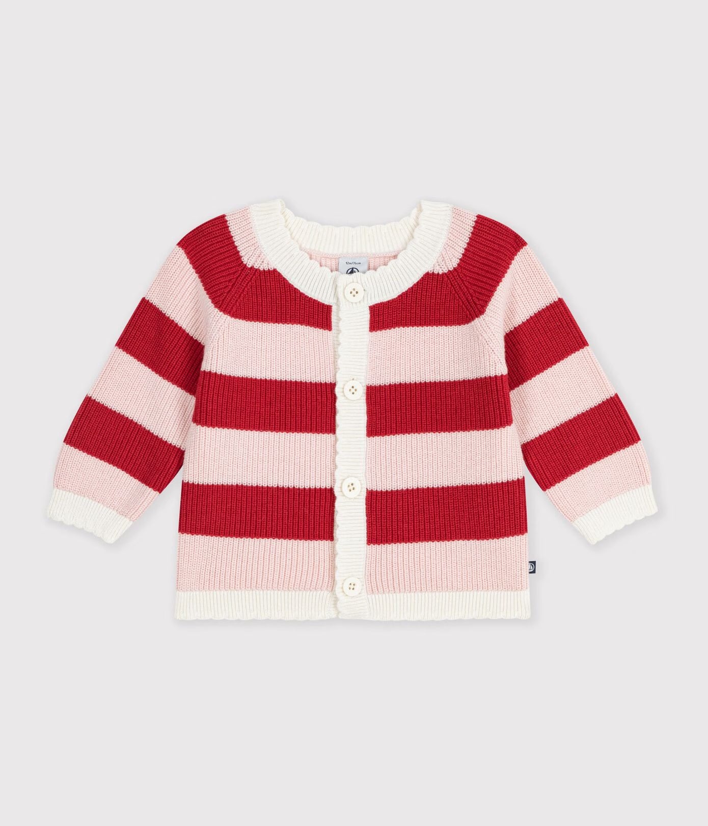 Cardigan laine et coton