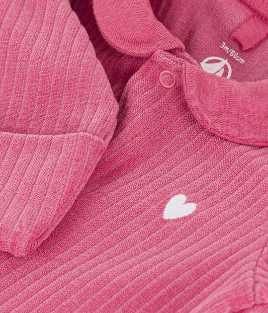 Pyjama velours uni