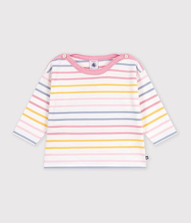 Marinière bébé en coton