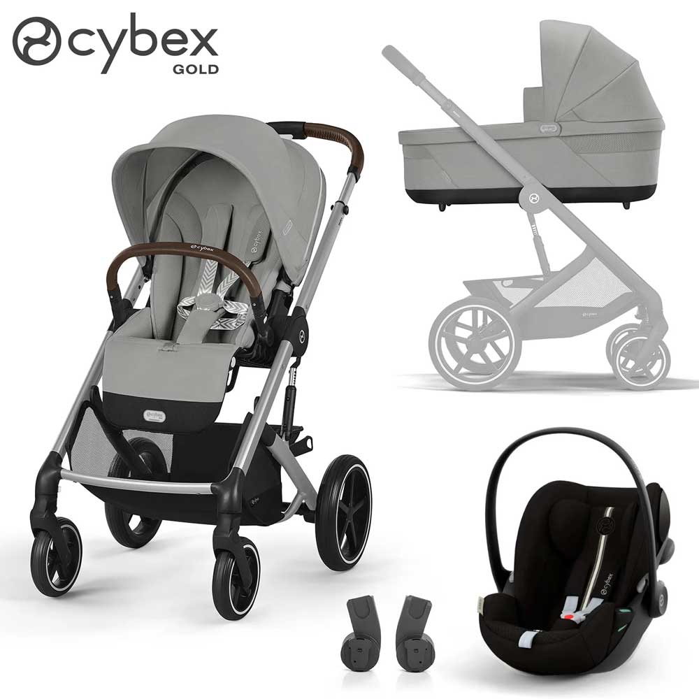 Offre Cybex Poussette et nacelle Balios S + Cloud G + adaptateurs à 799.-