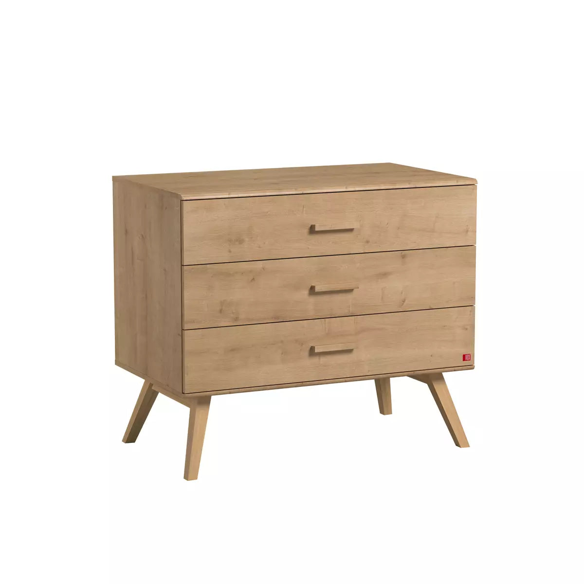 Chambre Nautis nature: Lit 70x140 + commode + plan à langer