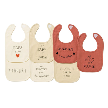 Lot 7 Bavoirs bébé