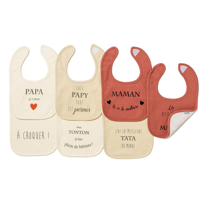 Lot 7 Bavoirs bébé