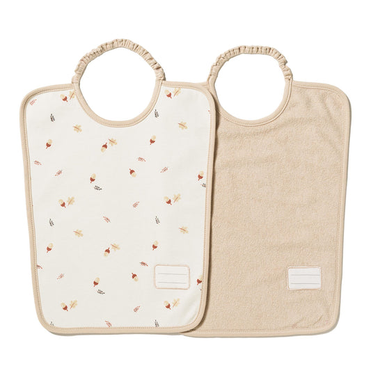 Lot 2 bavoirs bébé