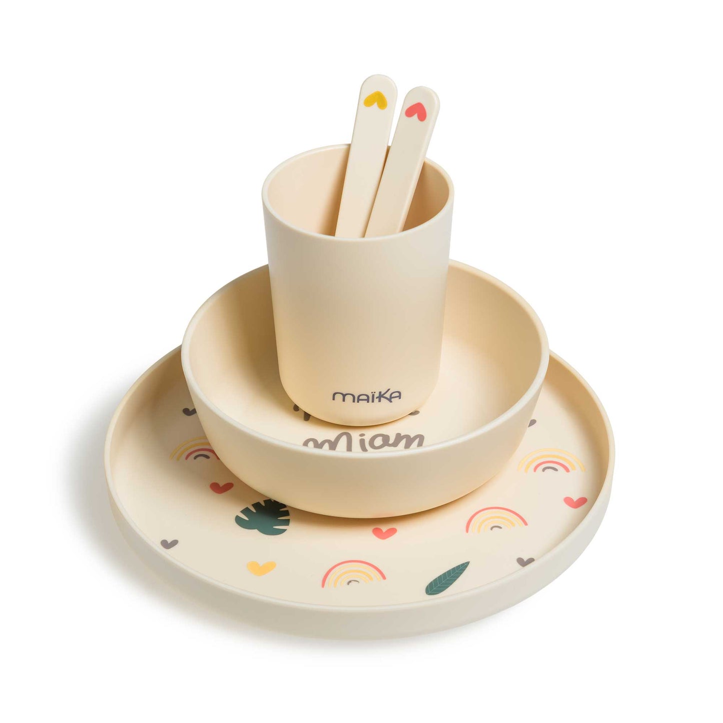 Coffret repas bébé Rainbow
