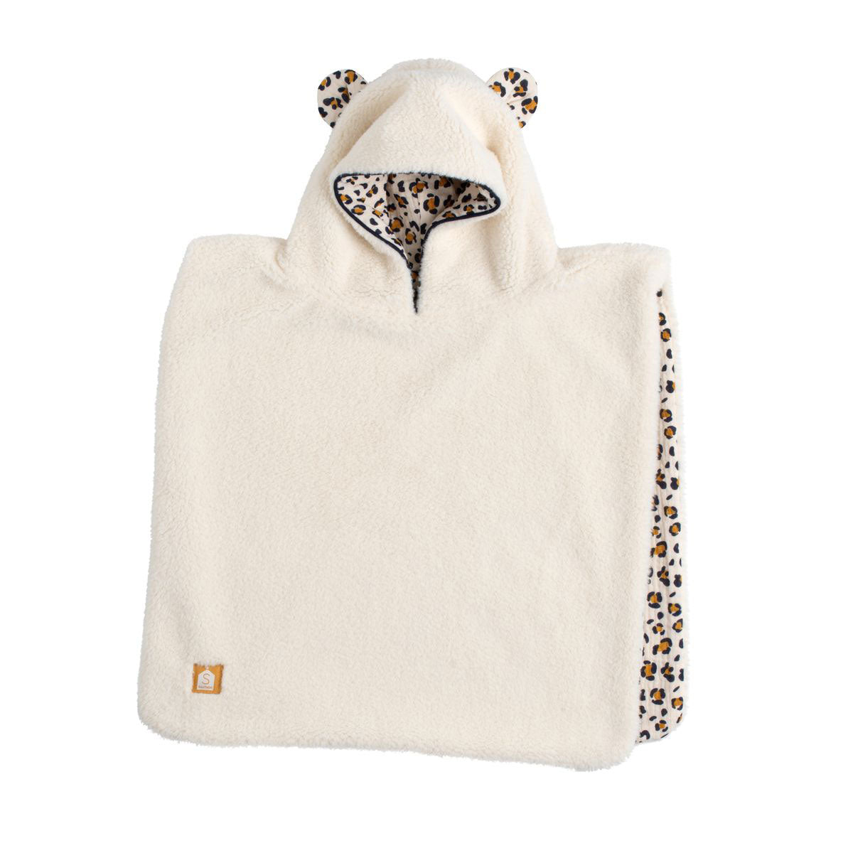 Poncho Sherpa Léopard