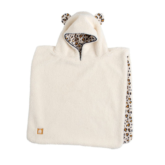 Poncho Sherpa Léopard