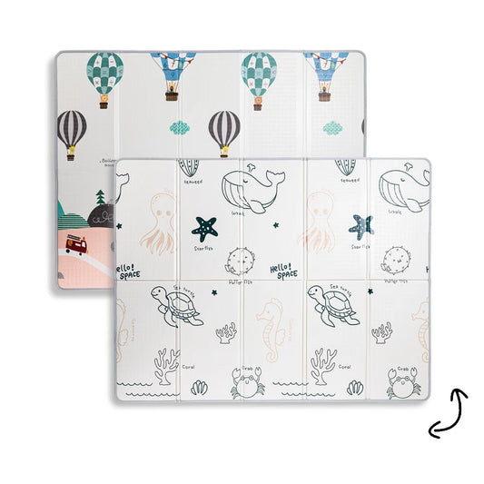 Tapis mousse XXL Animaux marins 150 x 200 cm