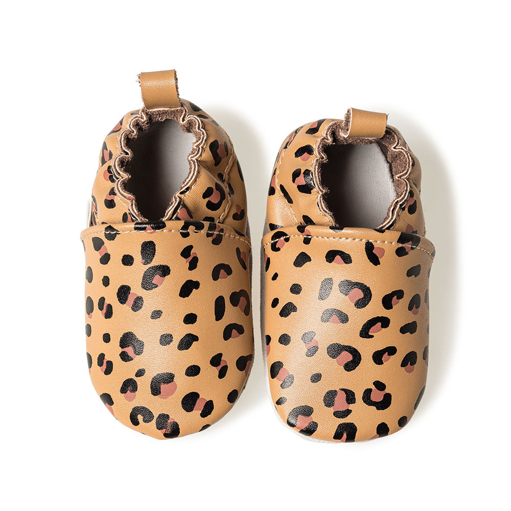 Chaussons en cuir