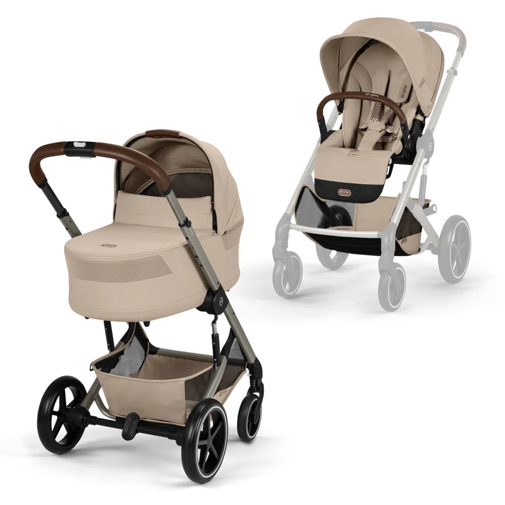 Duo poussette Balios S Lux avec nacelle pliable
