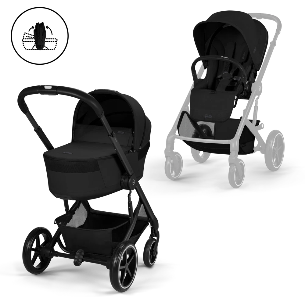 Duo poussette Balios S Lux avec nacelle pliable