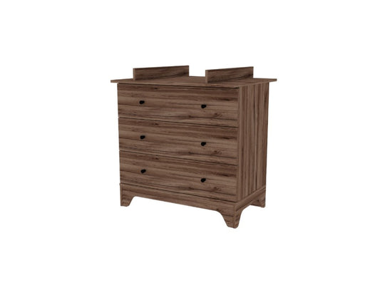 Nest Walnut - Commode avec plan à langer