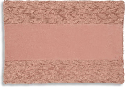 Housse matelas à langer 50x70 Spring Knit Rosewood