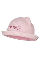 Chapeau paille Chat Rose