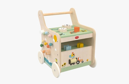 Chariot de marche en bois - Farmers Funday Push & Play