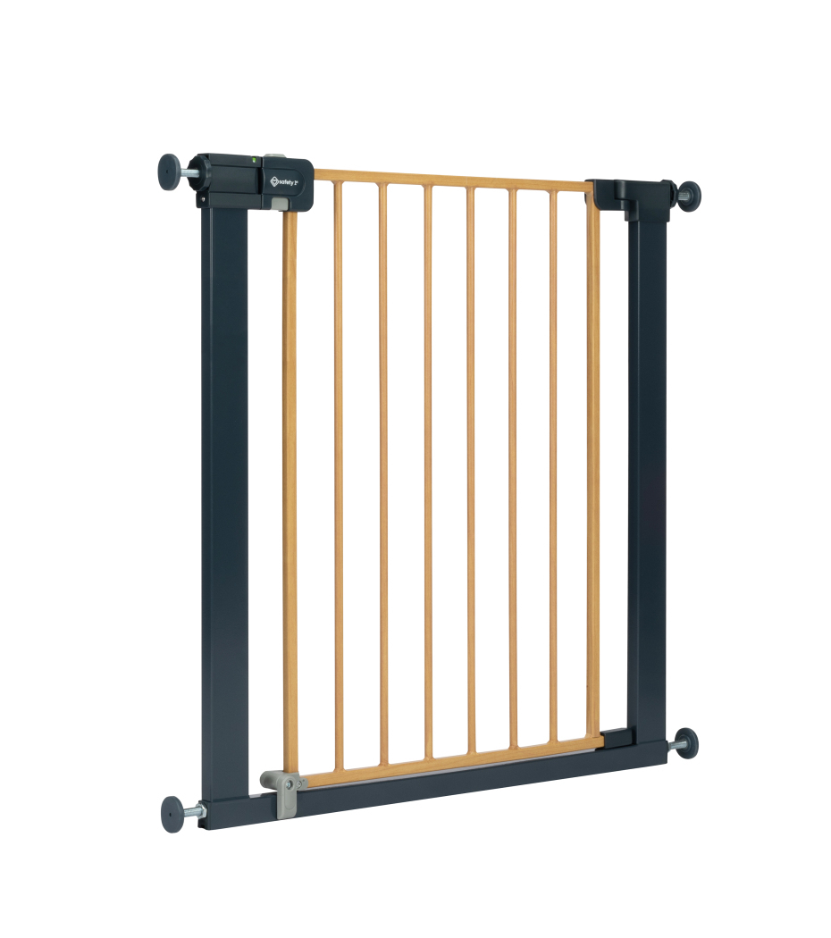 Barrière de sécurité Easy Cose Metal Wood Effect Safety 1st