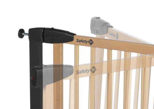 Barrière de sécurité Simply Close bois et métal