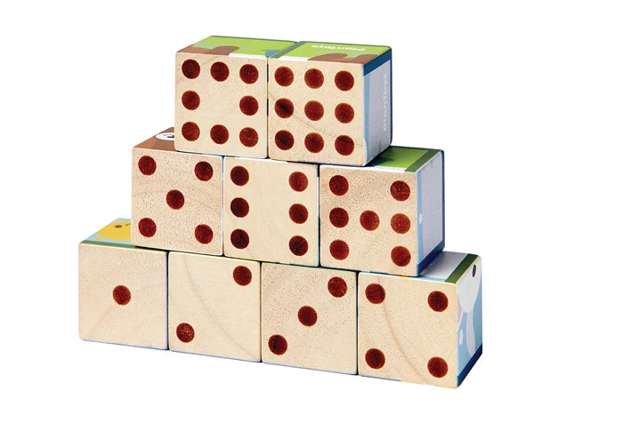 Puzzle de cubes animaux