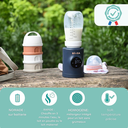 Chauffe biberons Milk Nomade avec adaptateurs