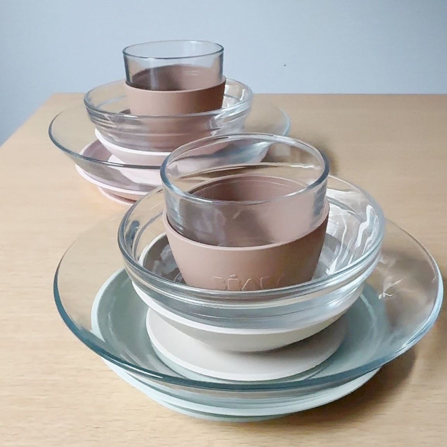 Coffret repas en verre
