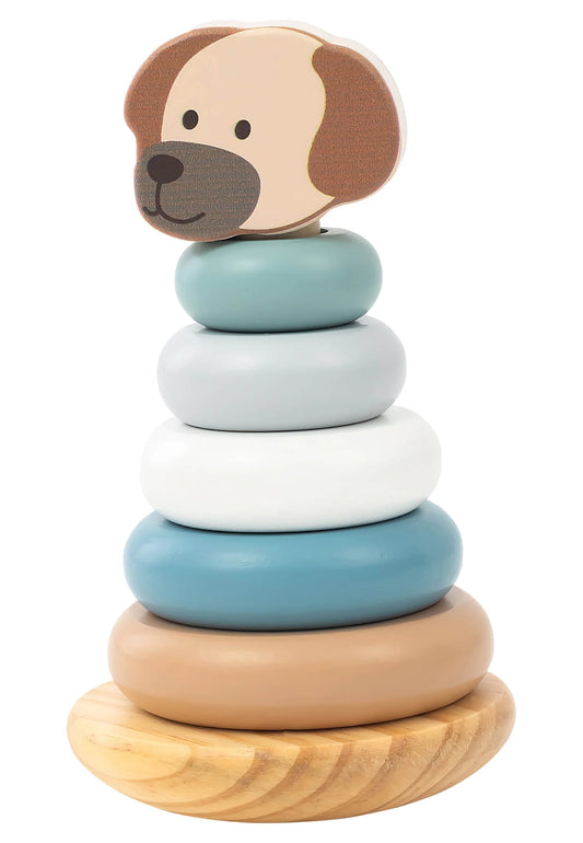 Pyramide d'éveil en bois