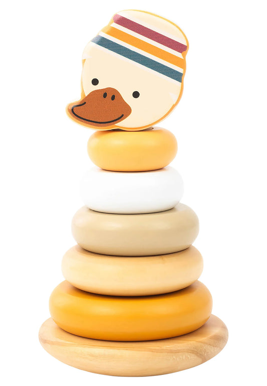 Pyramide d'éveil en bois