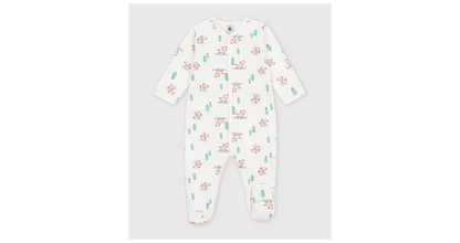 Pyjama bébé en molleton imprimé