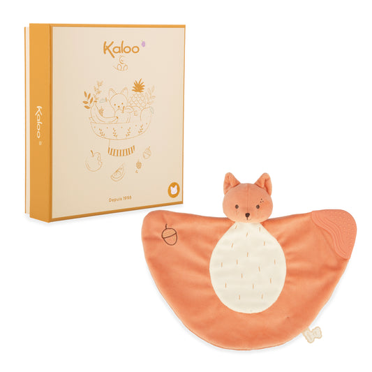 Doudou avec anneau de dentition