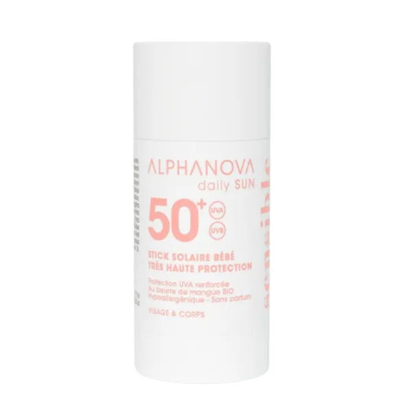 Stick Solaire Bébé SPF50+ Visage & Corps Très Haute Protection - 17ml