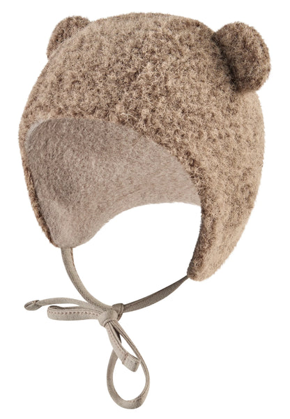 Bonnet en feutre avec cache-oreilles