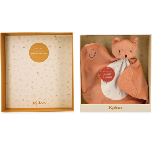 Doudou avec anneau de dentition
