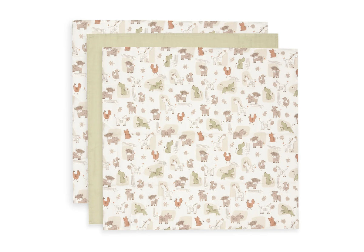 Lange en gaze de Coton 70x70cm