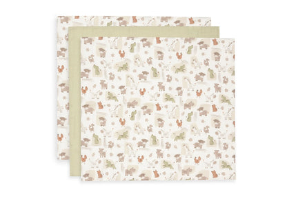 Lange en gaze de Coton 70x70cm