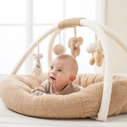 TEDDY tapis d'éveil rond avec arche