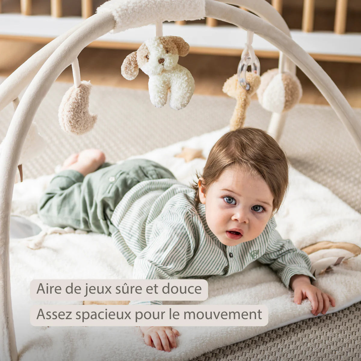 TEDDY tapis d'éveil avec arche
