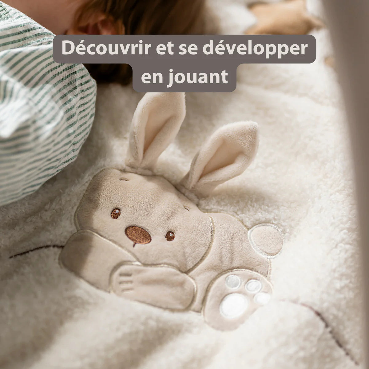 TEDDY tapis d'éveil avec arche