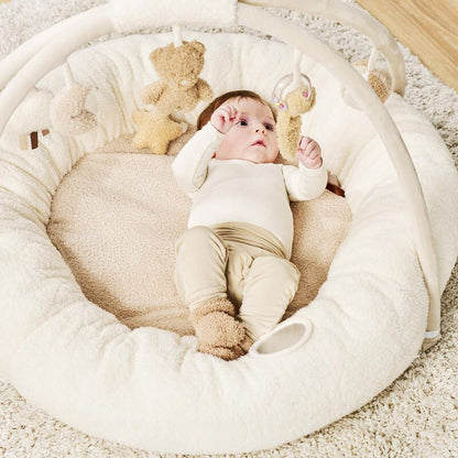 TEDDY tapis d'éveil rond avec arche